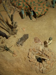 Diorama de La Legión del Sahara