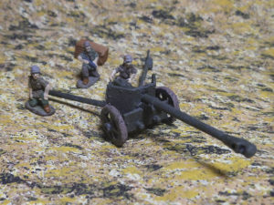 Cañón Pak 40 anti-tank