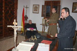 Escena del "¡Pase, pase!" con Enrique López, Enrique Lera y Miguel Ángel Lordán