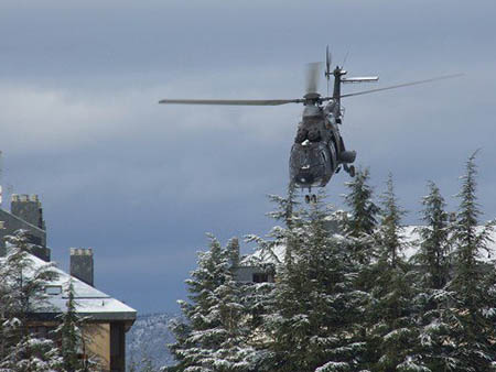 Maniobras en la nieve