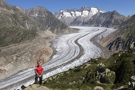 Glaciares de Los Alpes